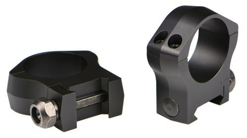 Warne Mountain Tech 34mm, Ultra High Matte Rings For Maxima/Weaver Style or Picatinny Bases