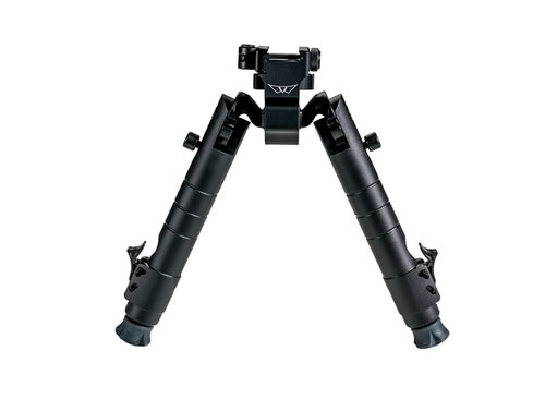 Warne Skyline Precision Bipod Aluminum Black 6.9" to 9.1"