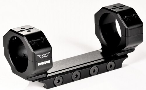 Warne Scope Mounts, Skyline Precision Mount, 35mm Medium, Black, Fits Picatinny Rail