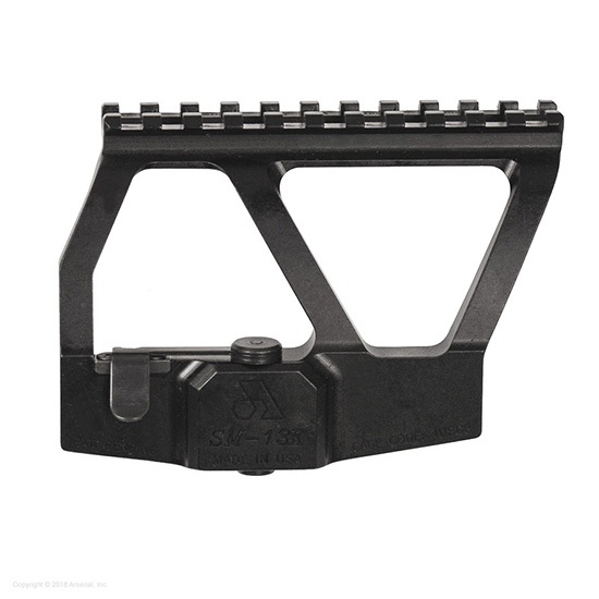 ARSENAL SCOPE MOUNT SM-13K 5” PICATINNY RAIL AKS-74 BLACK