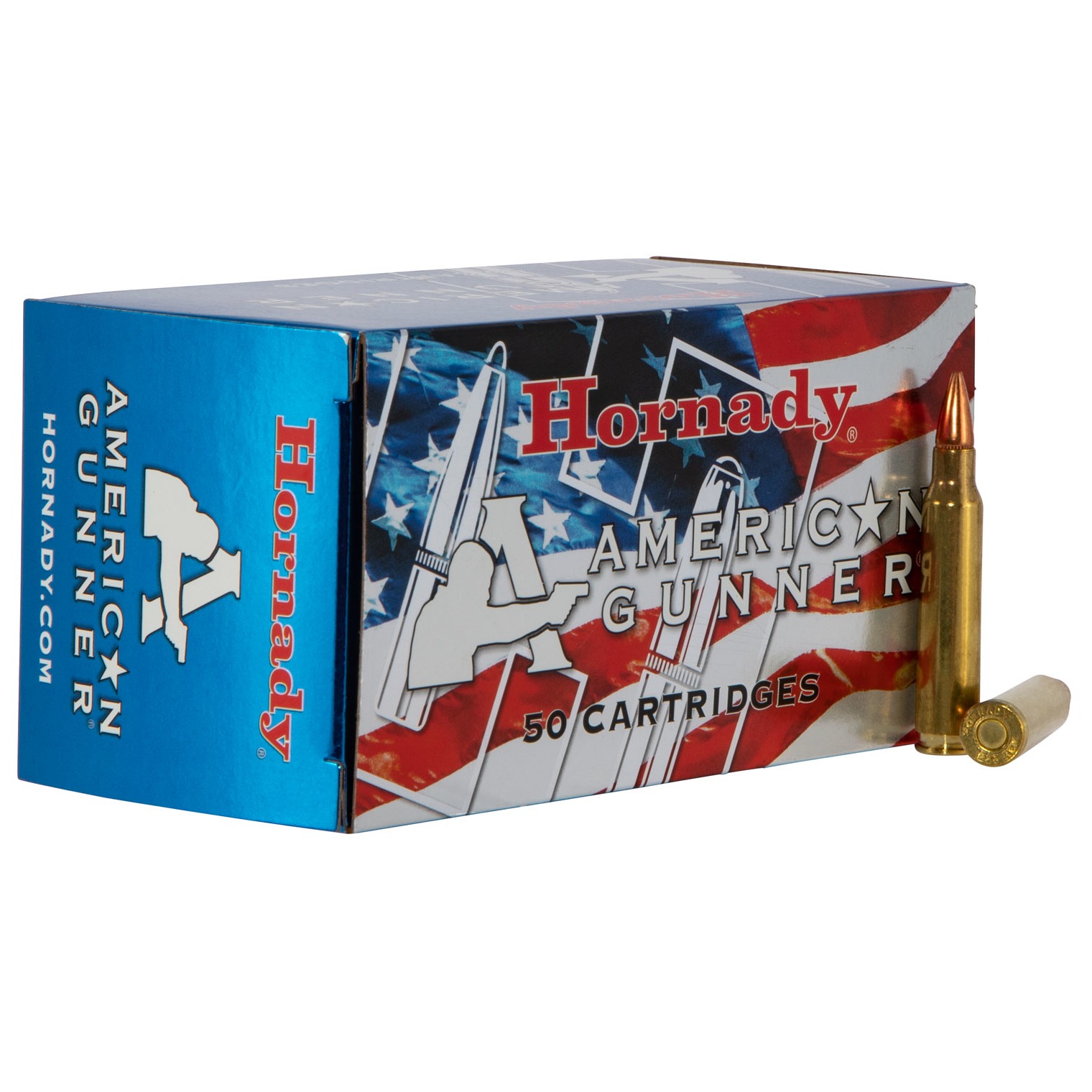 Hornady 80786 American Gunner 7.62x39mm 123gr Hollow Point Match 50 Box/10 Case