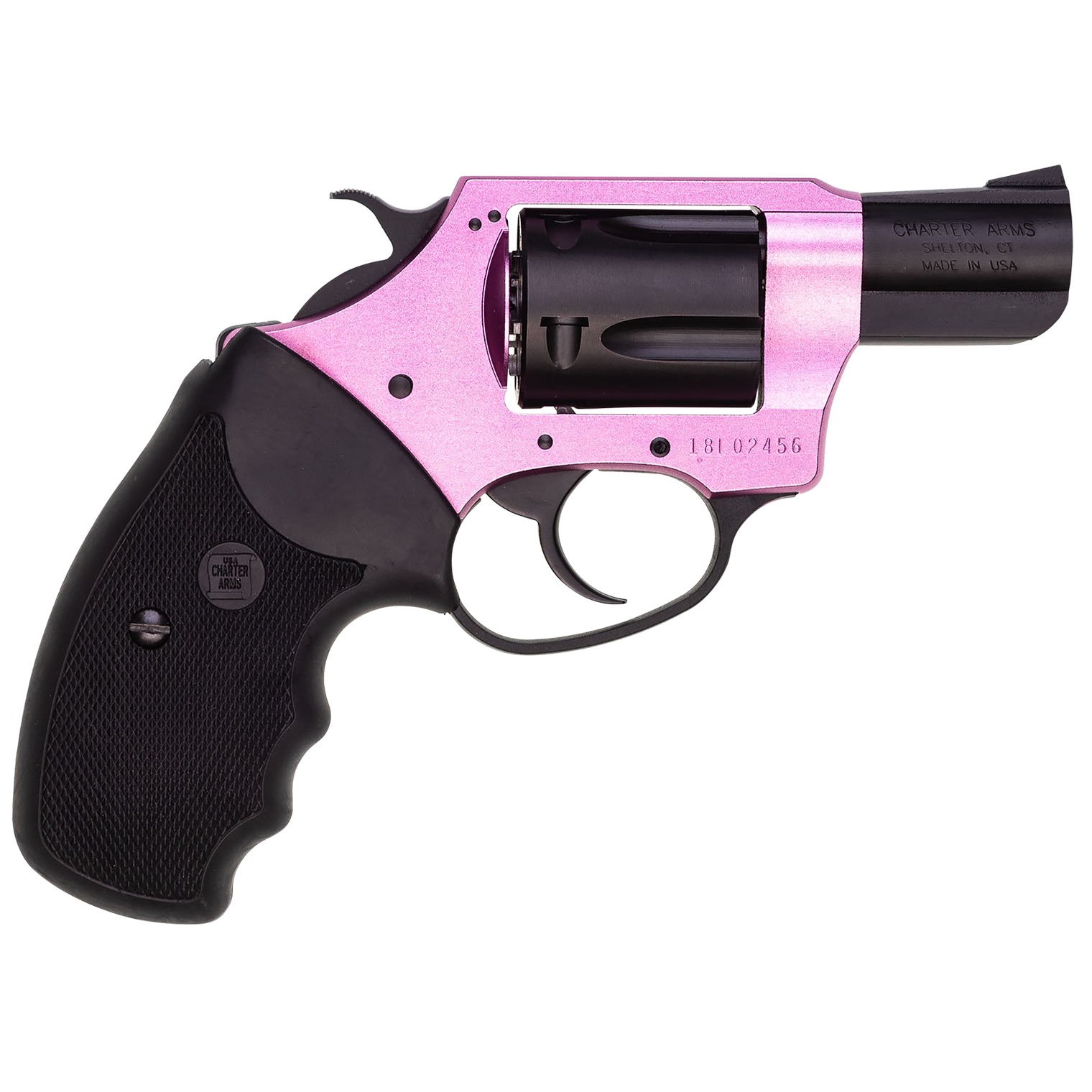 CHARTER ARMS PINK LADY 38 2” PNK/BLK