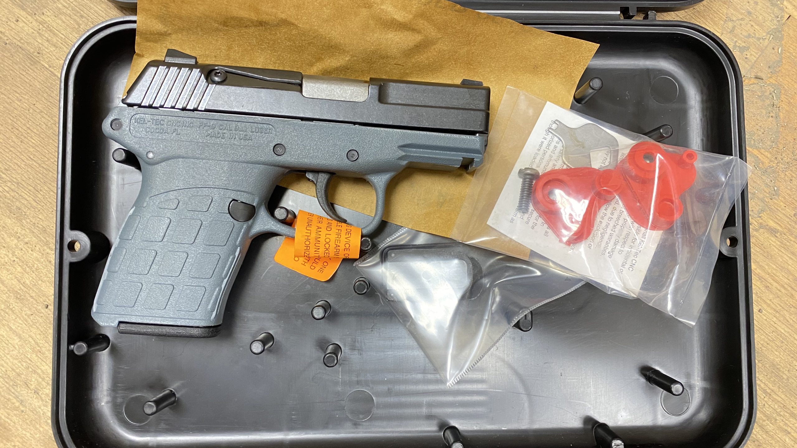 Used Kel-Tec PF-9 9mm Gray/Black PF-9-GY