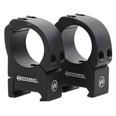 Wheeler Sporter Bi-Weaver Style Pic Rings 1" High 2 Pc