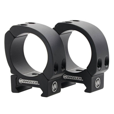Wheeler Sporter Bi-Weaver Style Pic Rings 30mm Low 2 Pc