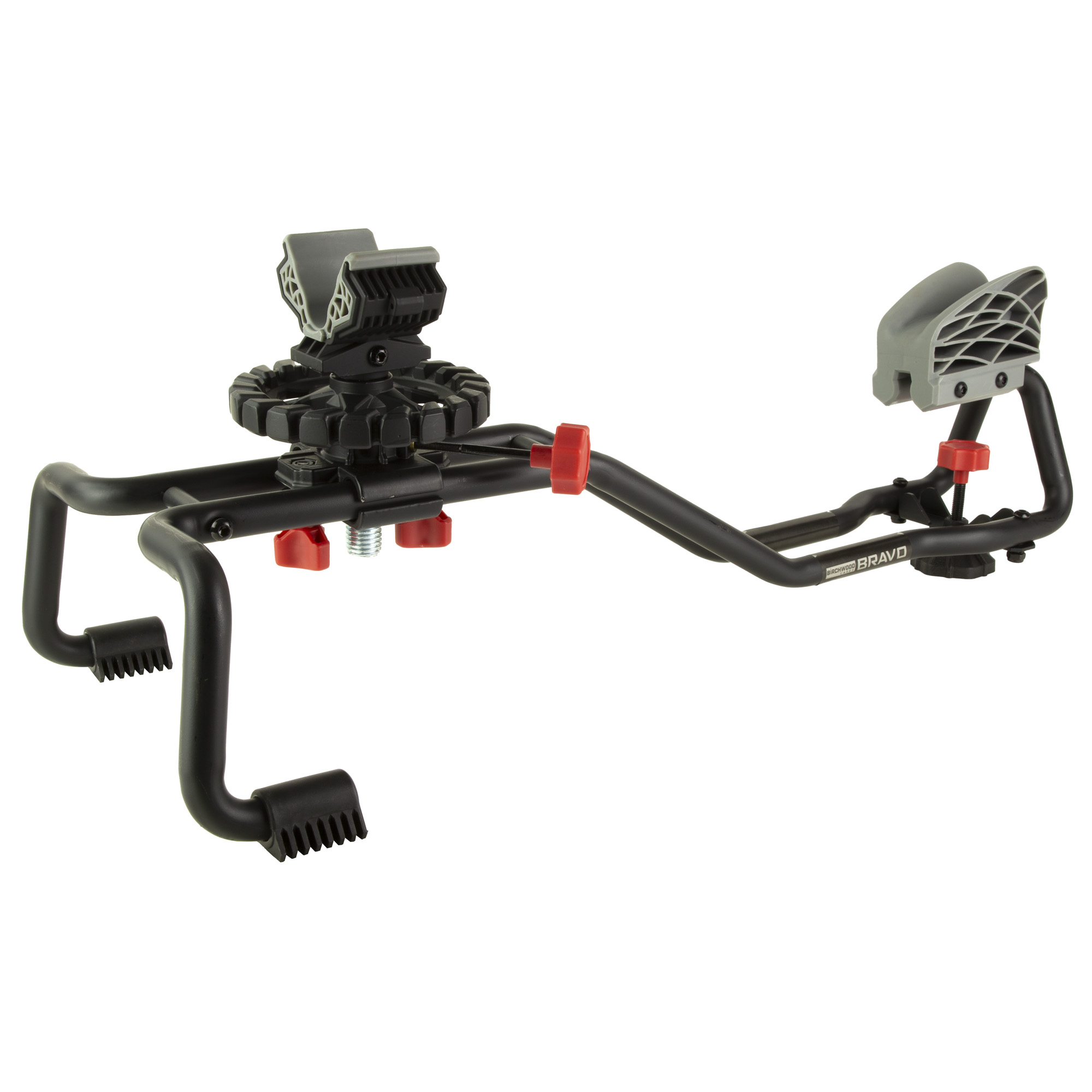 Birchwood Casey BSR Bravo Shooting Rest Rifle Black/Red Steel 15 lbs