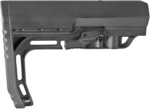 Mission First Tactical Battlelink Minimalist Stock, Mil-Spec Size 1.148 Diameter Receiver Extensions, Black