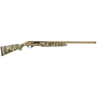 Pointer KIRFT4MBL12 Field Tek 4 12 Gauge 28" 5+1 3" Midnight Bronze Cerakote Rec/Barrel Mossy Oak Bottomland Stock Right Hand (Full Size)