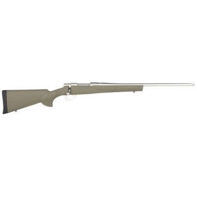 Howa HGR72513 M1500 Hogue Full Size 6.5 Creedmoor 5+1 22" Stainless Steel Threaded Barrel, Drilled & Tapped Stainless Steel Receiver, Hogue OverMolded OD Green Synthetic Stock, Right Hand