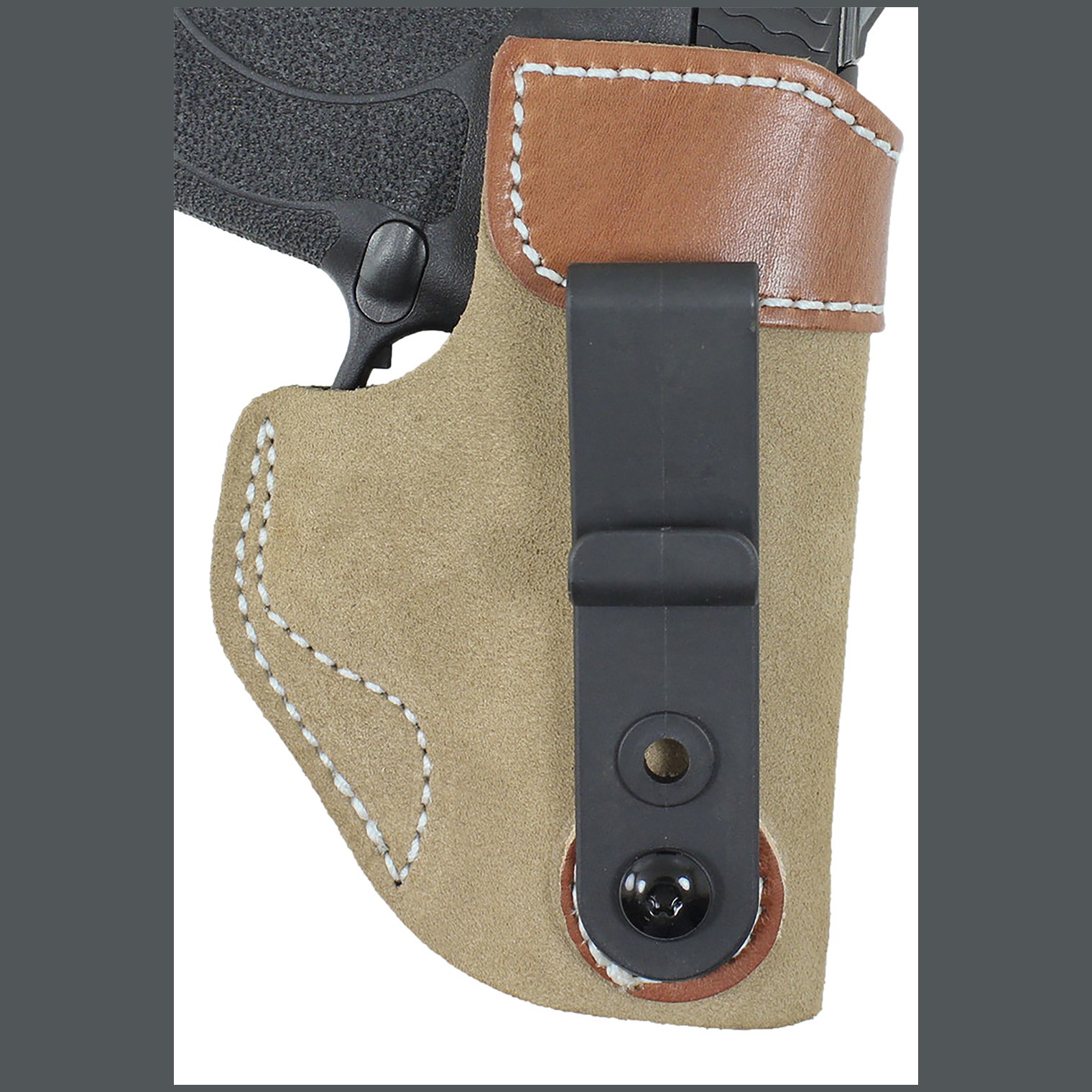 DeSantis Gunhide 106NA5ZZ0 Sof-Tuck IWB Natural Fits S&W Bodyguard 2.0 Right Hand