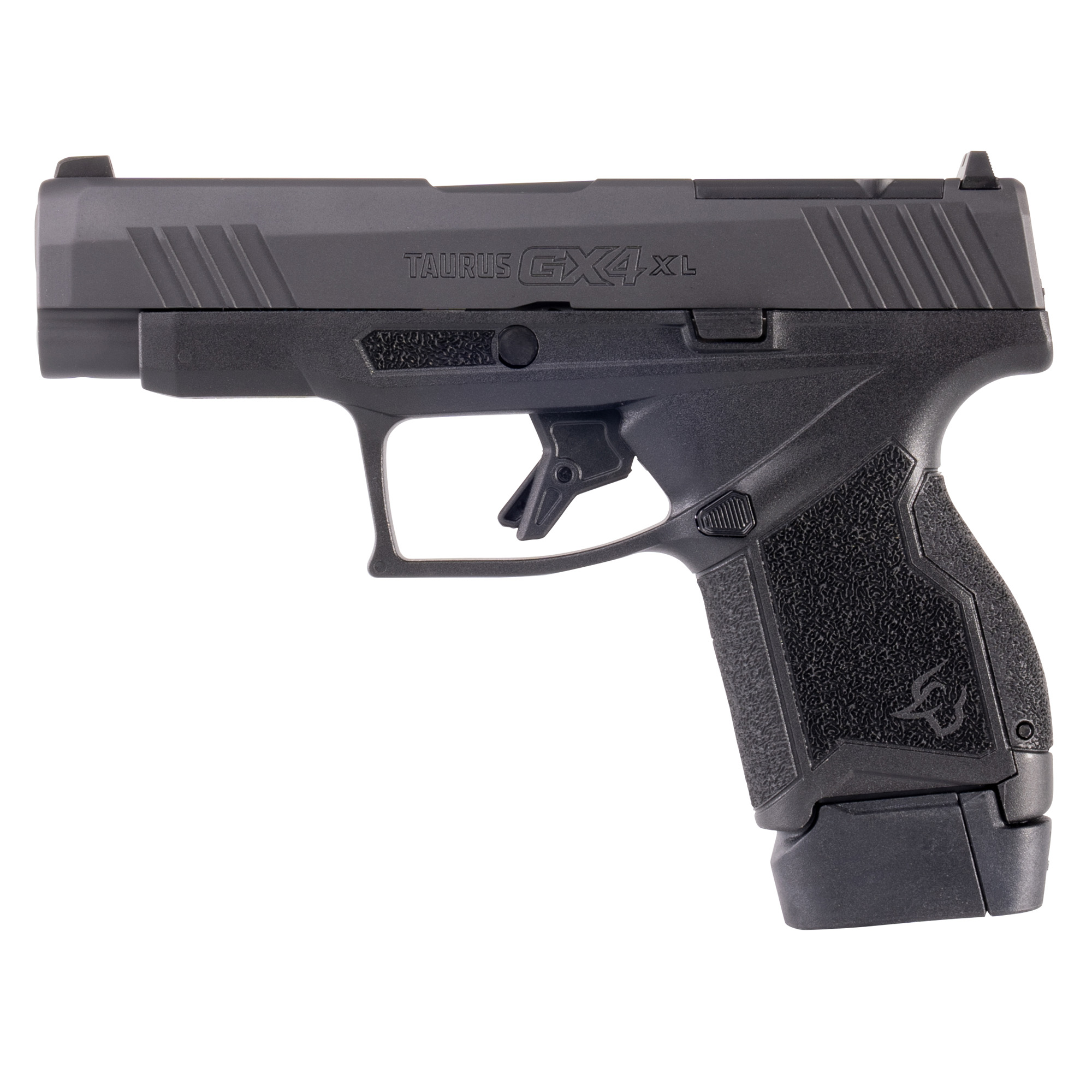 Taurus 1-GX4XLP941 GX4XL T.O.R.O. Micro-Compact Frame 9mm Luger 13+1 3.70” Black DLC Steel Barrel, Black Gas Nitride Optic Cut/Serrated Alloy Steel Slide, Black Polymer Frame & Grip, Right Hand