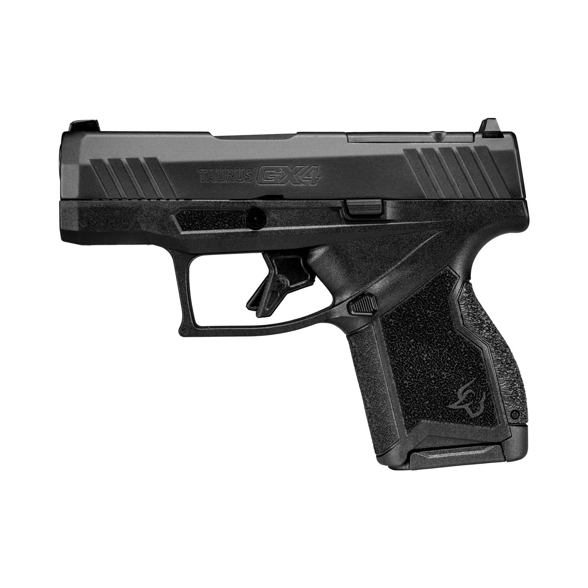 Taurus 1-GX4MP931 GX4 Toro 9mm Luger 3.06” 13+1 11+1 Black Frame Black Nitride Steel Slide with T.O.R.O Cuts Black Interchangeable Backstrap Grips Right Hand Includes 2 Magazines