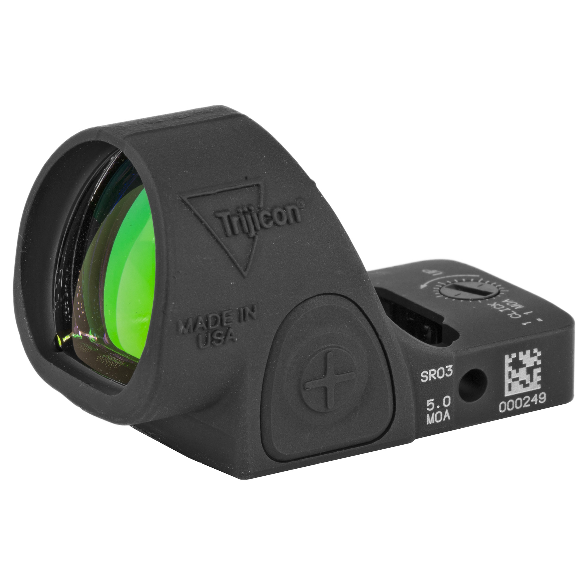Trijicon 2500003 SRO Matte Black 1 x 0.98” x 0.89” 5 MOA Red Dot