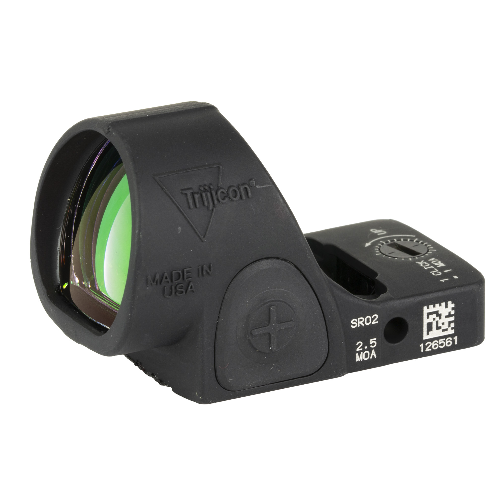 Trijicon 2500002 SRO Matte Black 1 x 0.98” x 0.89” 2.5 MOA Red Dot