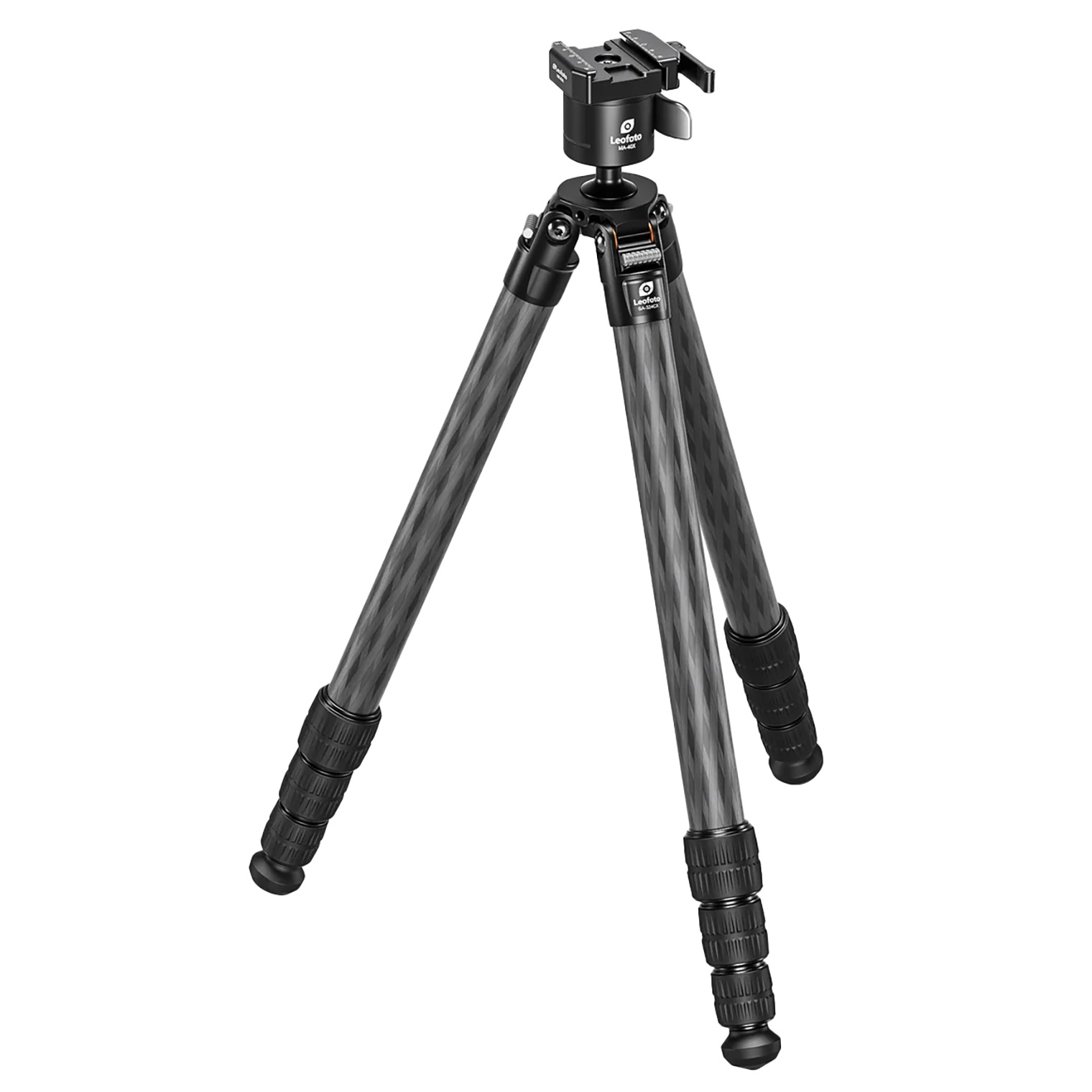 Leofoto Usa SA-324CX+MA-40X Carbon Fiber Tripod Black