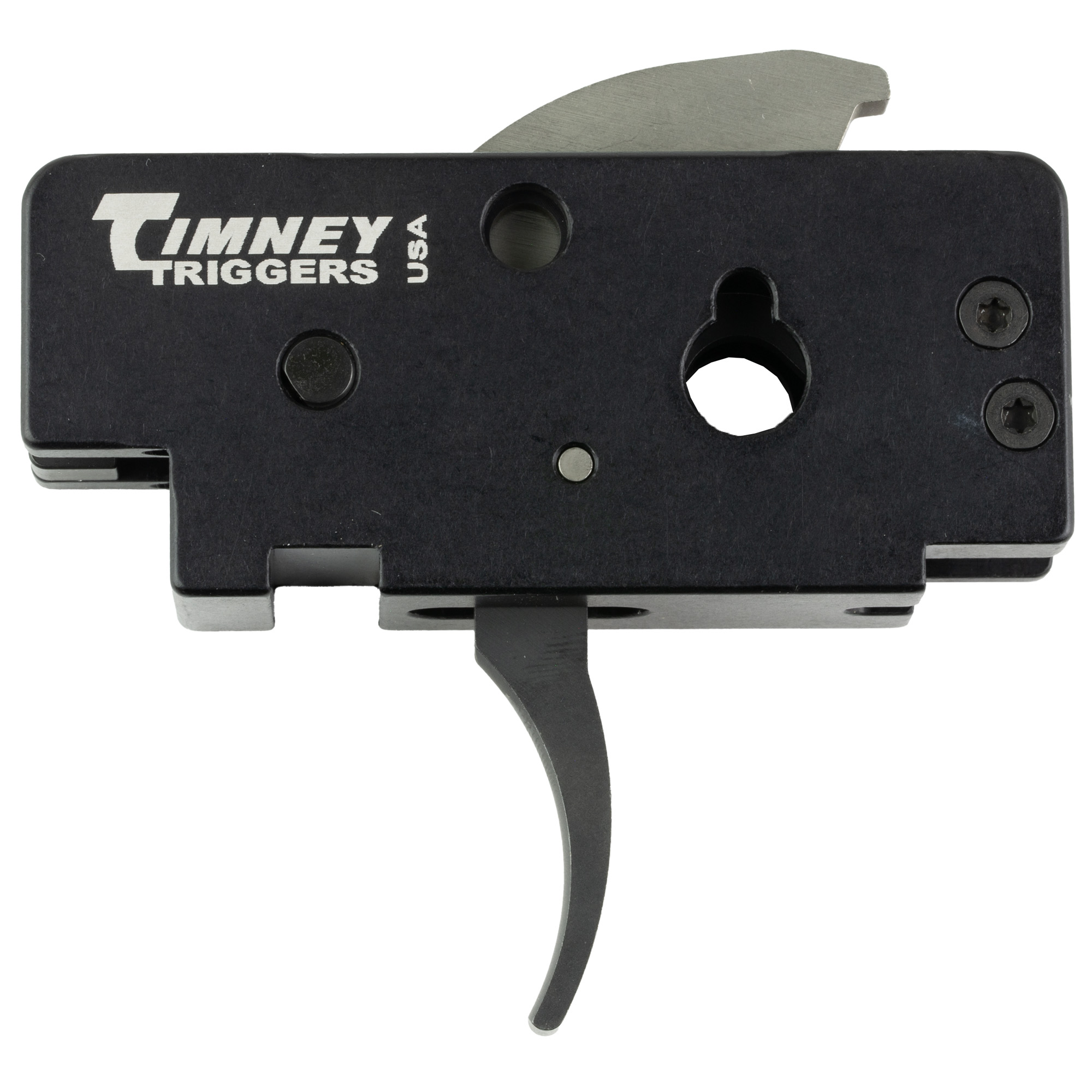 Timney Triggers MP5 Replacement Trigger Black Curved Two-Stage 4 lbs Pull for HK 91/93/94 & MP5