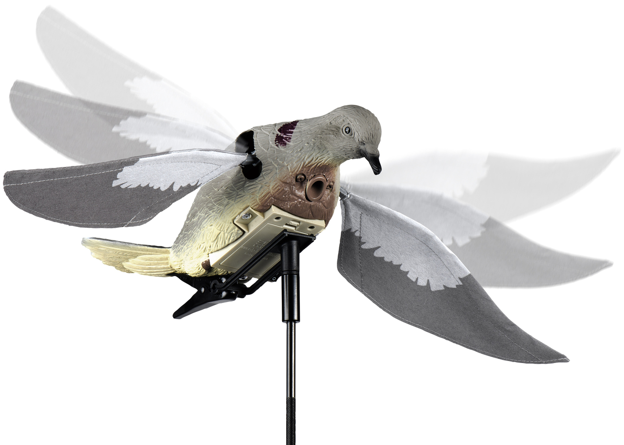 Lucky Duck Rapid Flyer Dove Motorized Flapping Wing Dove Decoy #69109