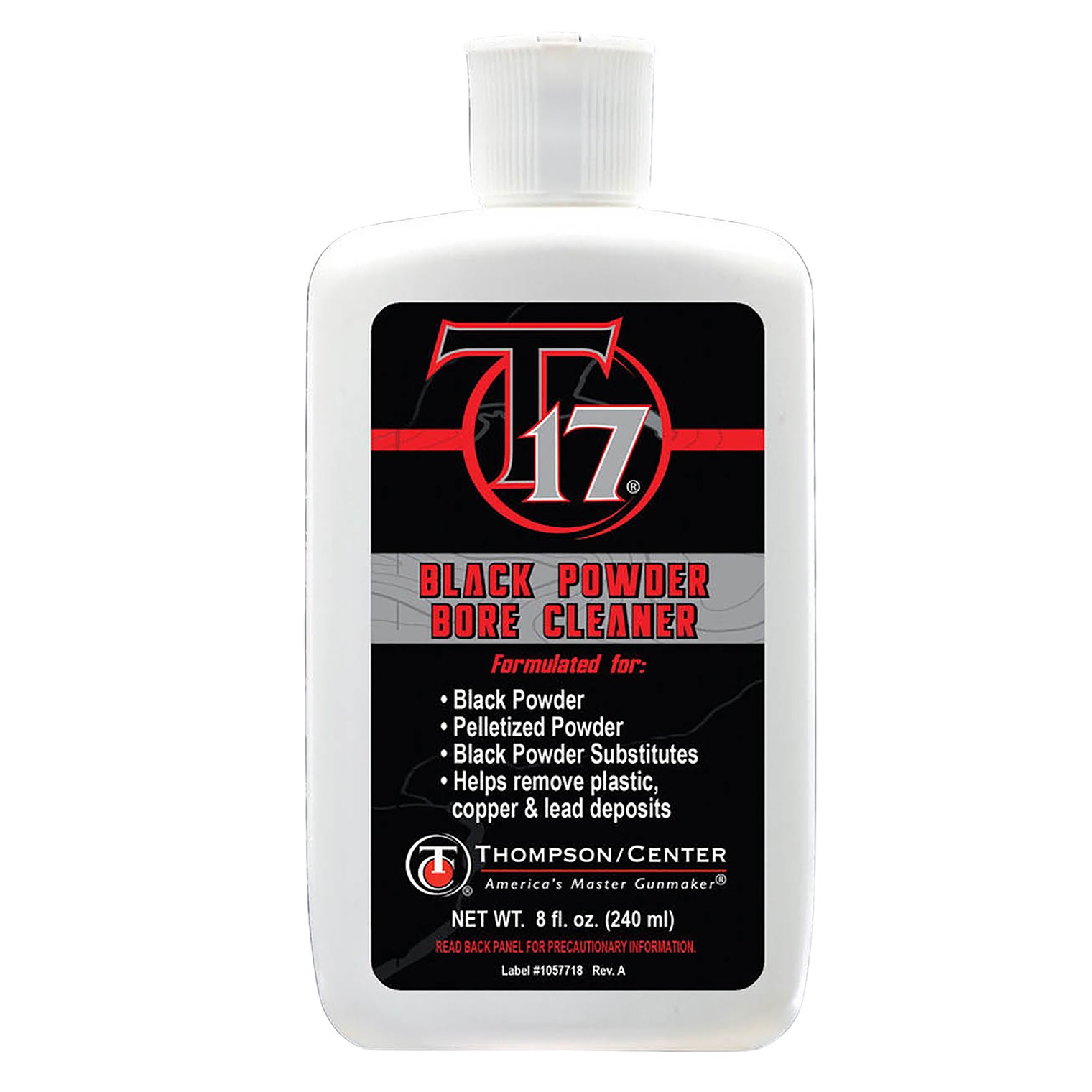 Thompson Center Arms, LLC 9027R T17 Bore Solvent 8oz Squeeze Bottle