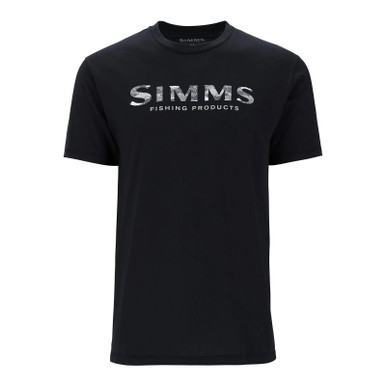 Men's Simms Shroud Fill Logo T-Shirt Black M