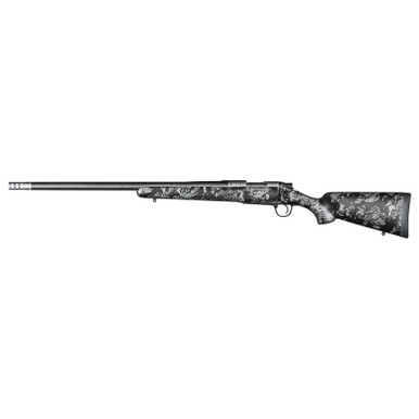 Christensen Arms 8010617400 Ridgeline FFT 7mm-08 Rem 4+1 20" Carbon Fiber/Threaded Barrel, Stainless Steel, Black with Gray Accents Stock, Left Hand