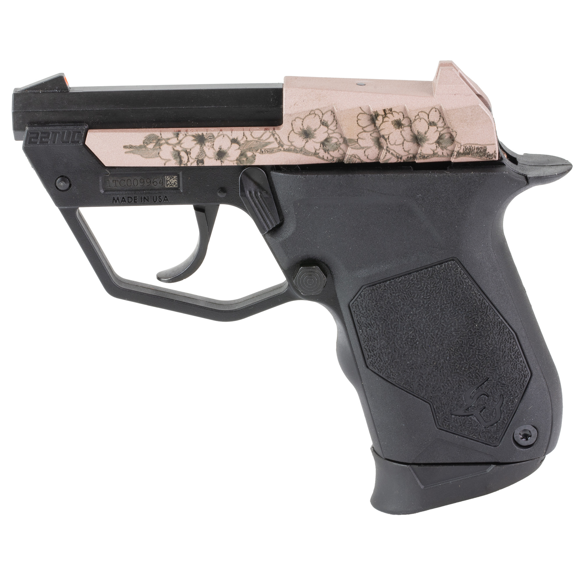 Taurus 1-22TUC131-CB 22TUC Micro Compact Frame 22 LR 9+1 2.50” Tip-Up Barrel