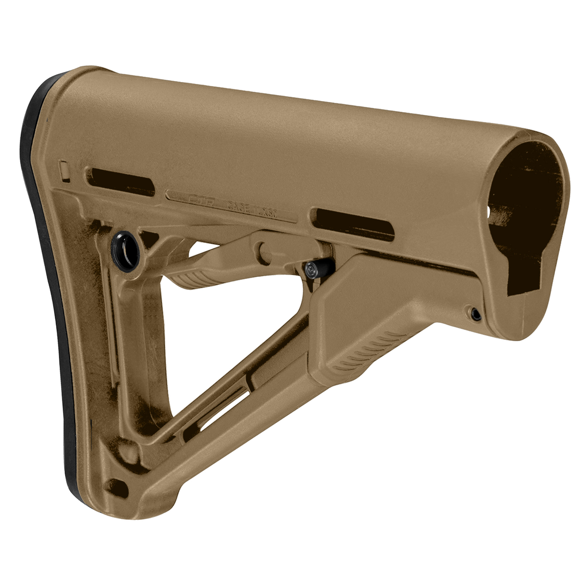 Magpul CTR Carbine Stock Modified Coyote Brown Fits AR15 Mil Spec MAG310MCB