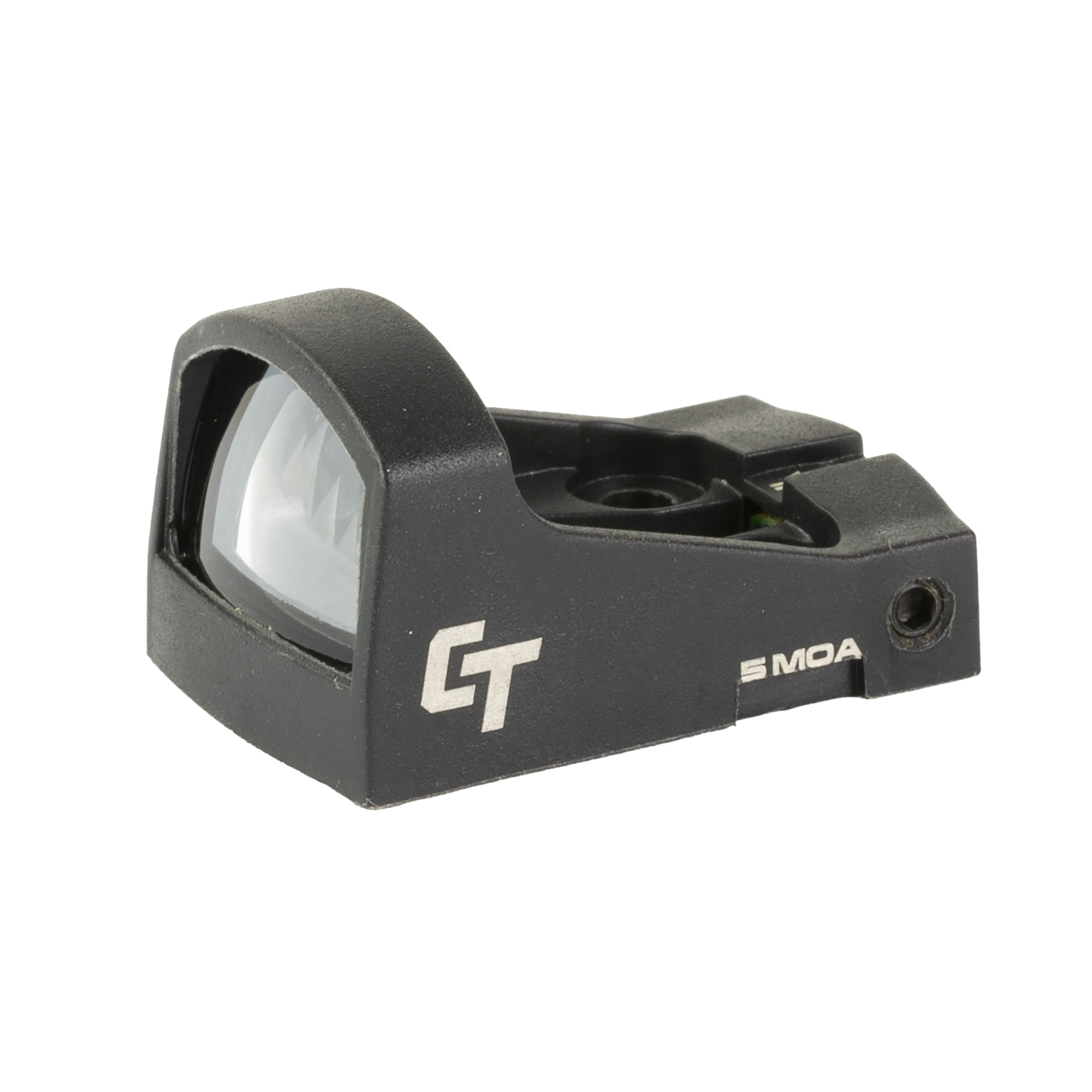 Crimson Trace 0130000201 CTS-1520 Combo Kit Limited Edition Matte Black 1x 3.25 MOA Red Dot Reticle, Compatible w/Glock, S&W M&P