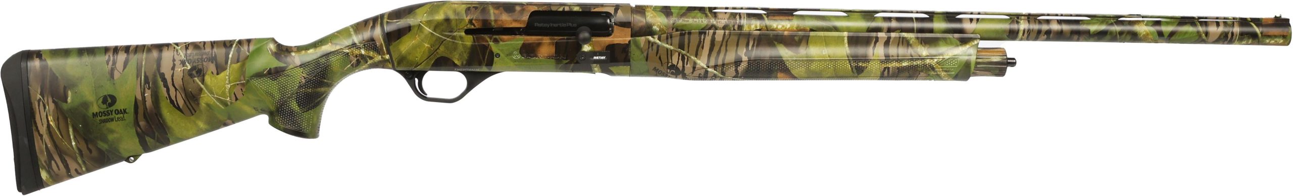 Retay USA Gordion Turkey Inertia Plus Shotgun GORTRSHLF24, 12 Gauge, 24", 3" Chmbr, Mossy Oak Shadow Leaf, Synthetic Furniture, TruGlo Red Fiber Optic Front Sight