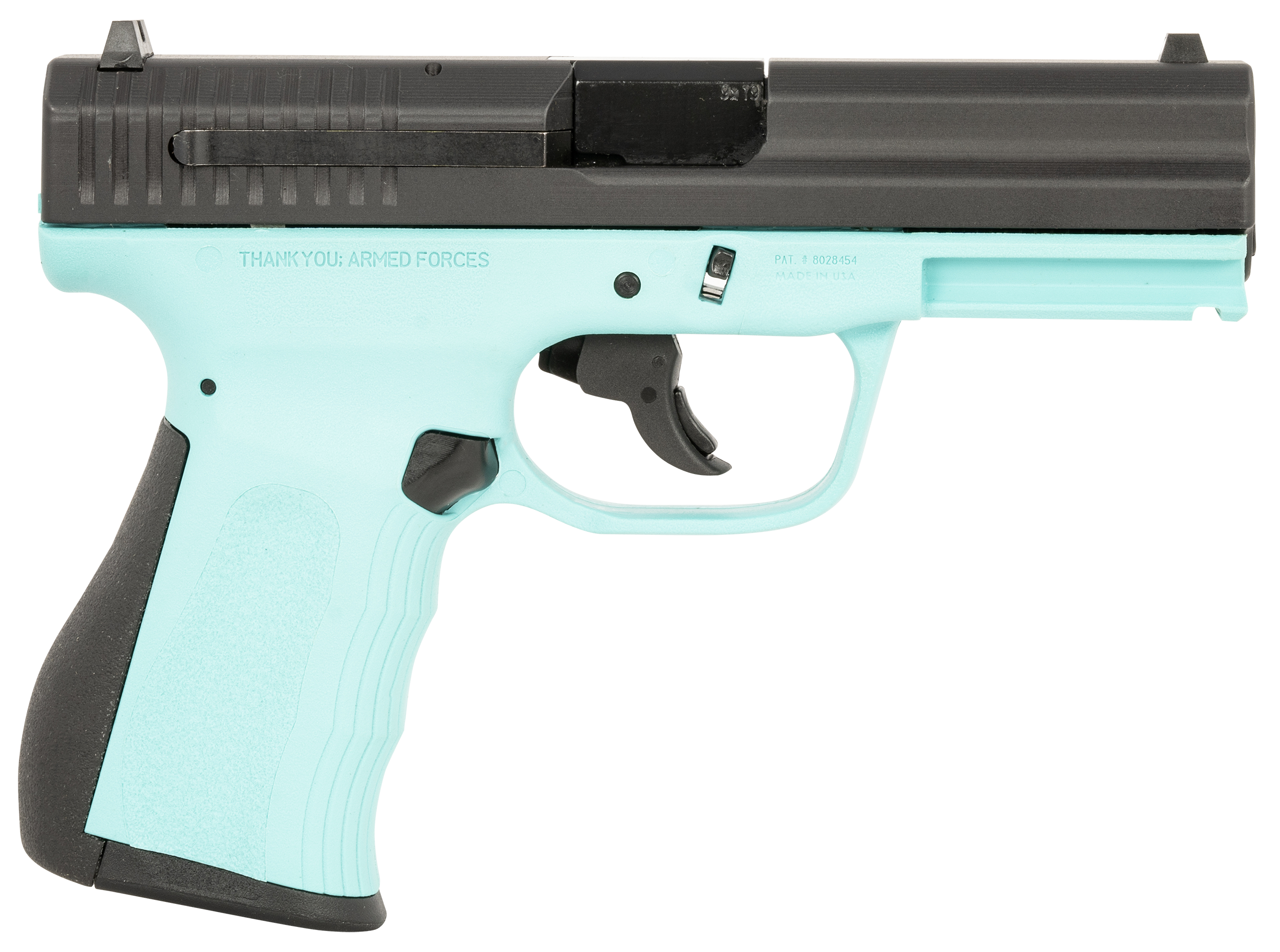 FMK 9C1 G2 *CA/MA Compliant Pistol G9C1G2TBSSCM, 9mm Luger, 3.87in, Blue Jay w/Black Backstrap, Blue Jay Finish, 10 Rds