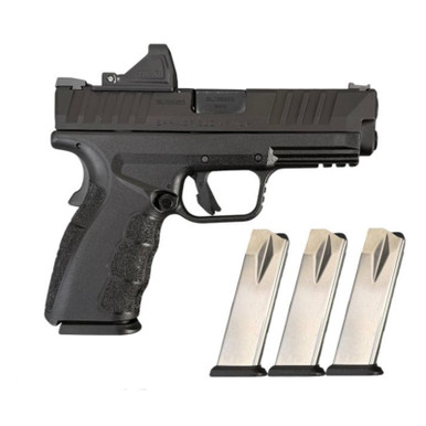 Springfield Armory XD Mod4 9mm 4" Barrel (4)16 Round Mags GearPac w/ Virdian RFX11 Green dot and Pistol Case