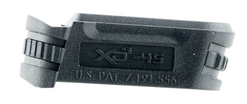Springfield XD-S Mag 45 ACP Mag Sleeve Black, Backstrap 1