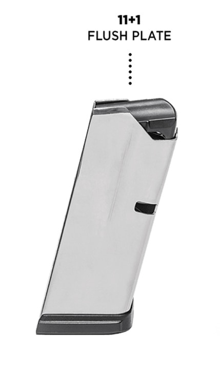 Springfield Hellcat Magazine, 9mm, 11rd Flush Plate