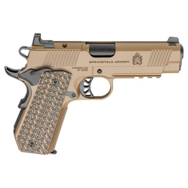 Springfield Armory 1911 TRP AOS Coyote Brown .45 ACP 4.25" Barrel 7 Round
