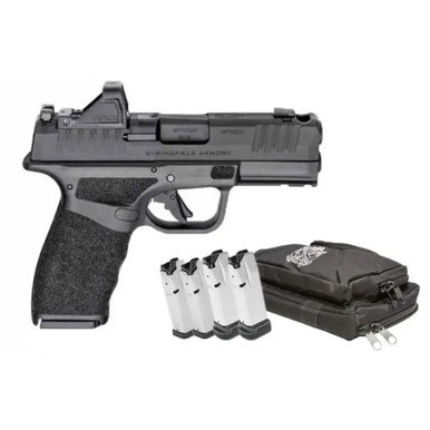 Springfield Hellcat Pro Comp Black 9mm 3.7in Barrel 5 Mags
