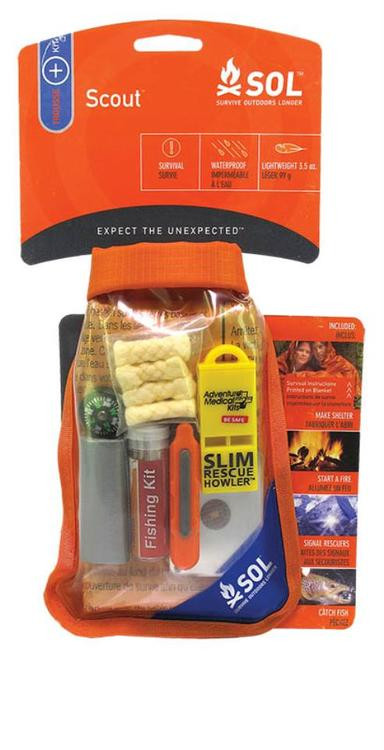 Adventure Medical Kits SOL Scout Survival Kit Orange
