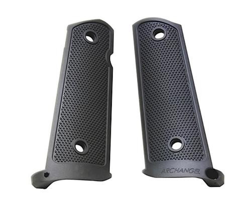Archangel 1911 Grip Panels 1911 Black Aluminum, MWF