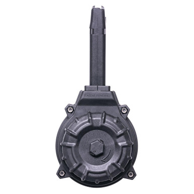 ProMag DRMA11 Glock Compatible 9mm fits G17, 19 50rd Black Polymer Drum Magazine