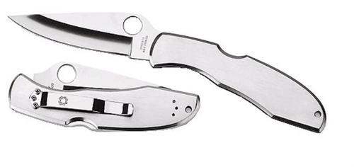 Spyderco Endura II Folding Knife 3.75" VG-10 Clip Point SS/Spyderedge