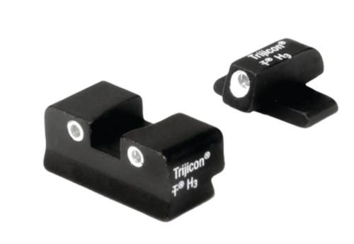 Trijicon Tritium Sight Set- For Springfield XD-9 XD-40 XD-45 & XD-357 3 Dot Set