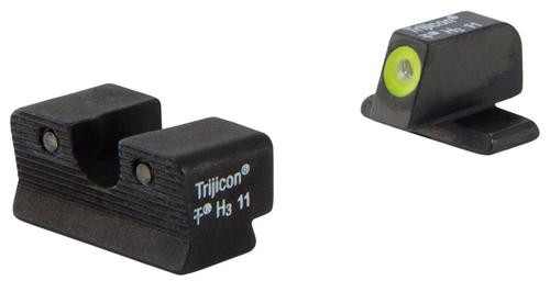 Trijicon SA XDS HD Night Sight Set - Yellow Front Outline