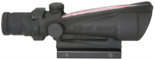 Trijicon ACOG 3.5x35 Scope Dual Illuminated Red Chevron .308 Ballistic Reticle, TA51 Mount