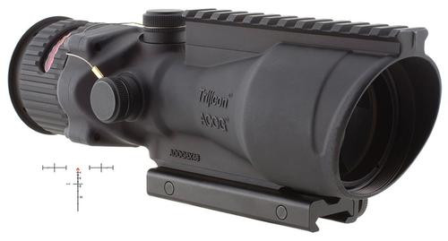 Trijicon ACOG 6x48 Scope Dual Illuminated Red Chevron .308 Ballistic Reticle, TA75 Mount