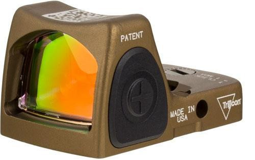 Trijicon RMR Type 2, Adjustable 3.25 MOA, Coyote Brown Finish
