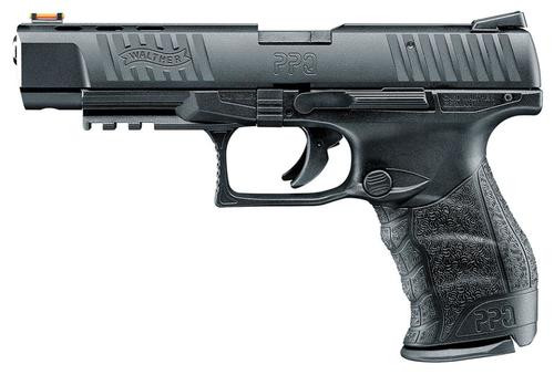 Walther PPQ M2 .22 L.R. 5" Black 10 Round, Fiber Optic Front Sight 1 Mag