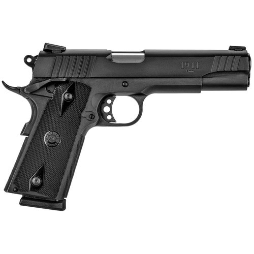 Taurus 1911 9mm Govt 5" Barrel,Black Checkered Grip Black Steel Slide,9 rd