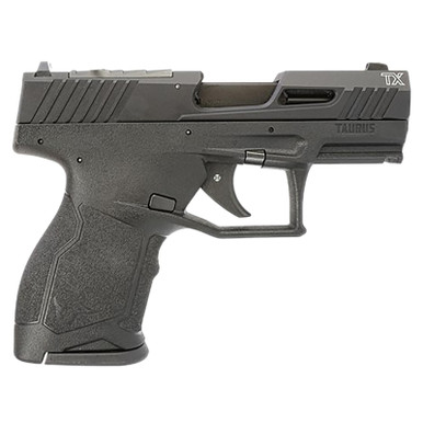 Taurus 1TX22231 TX22C Compact 22 LR 13+1 3.60" Matte Black Steel Barrel, Black Hard Coat Anodized Serrated Aluminum Slide, Black Polymer Frame w/Picatinny Rail Black Polymer Grips