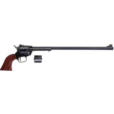 Heritage Mfg RR22MB16AS Rough Rider 22 LR 22 WMR 6 Shot 16" Black Barrel, Cylinder & Zamak Frame, Cocobolo Grips
