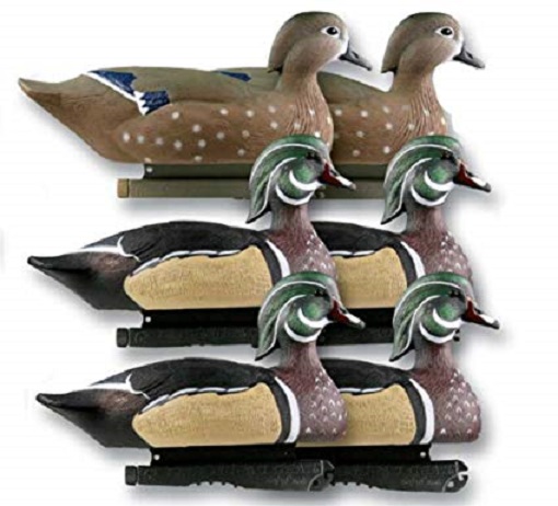 Avery GHG Hunter Series Life-Sized Wood Duck Floater Decoys 6pk #73035