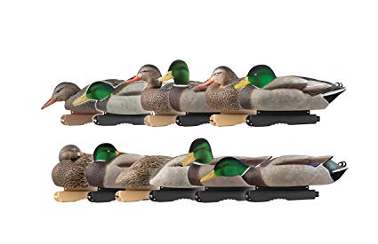 Avery Pro-Grade Mallard Harvester Pack w/ Flocked Head Drakes 12pk #73120
