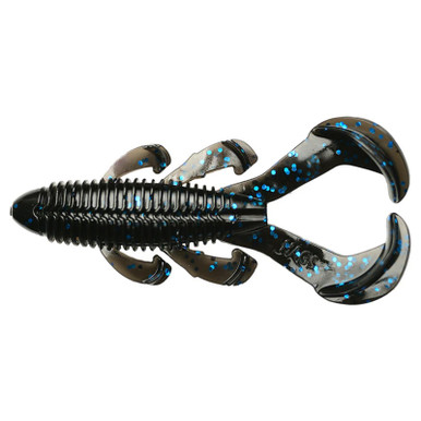 Hag's Baits Cheat Code Craw 4" Black Blue